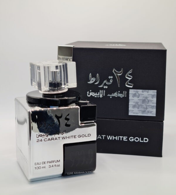 24 carat white gold perfume