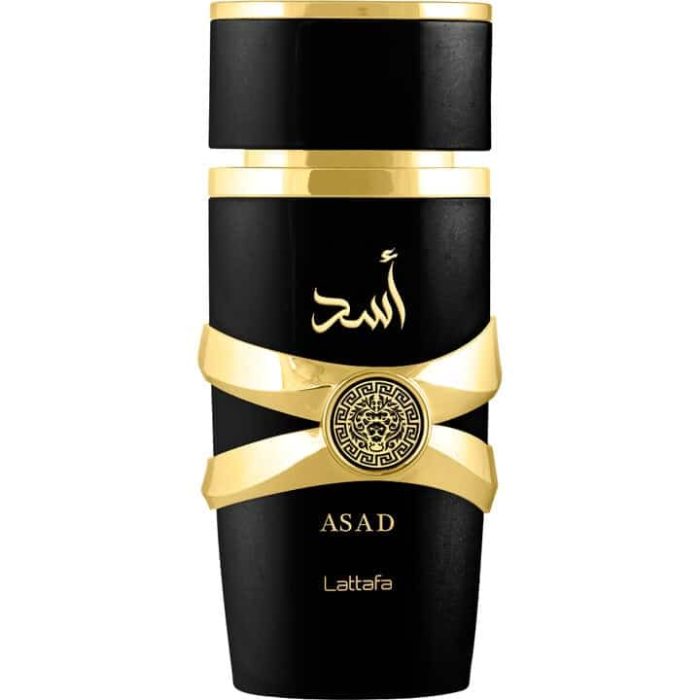 Asad 100ml EDP by Lattafa. This long-lasting fragrance is perfect for any occasion, with a unique blend of spicy and woody notes must have buy it