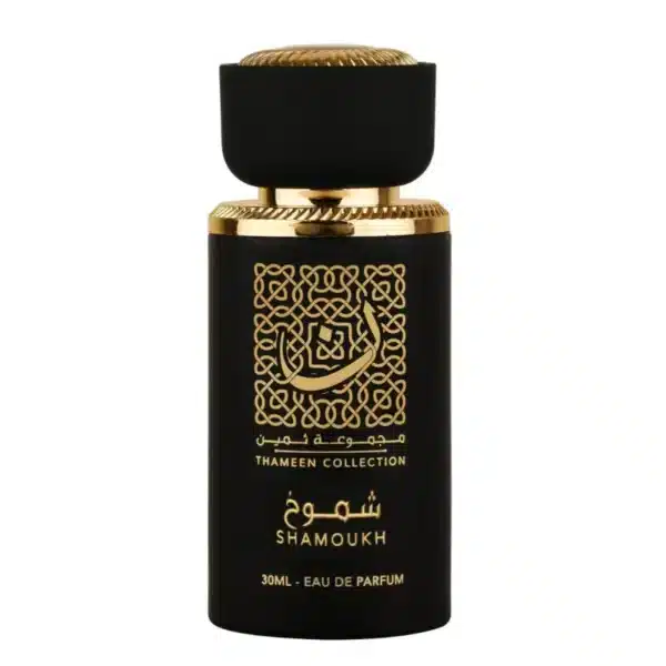 Shamoukh Eau de parfum by Lattafa. This long-lasting and versatile perfume is the perfect gift for your loved ones. Buy now