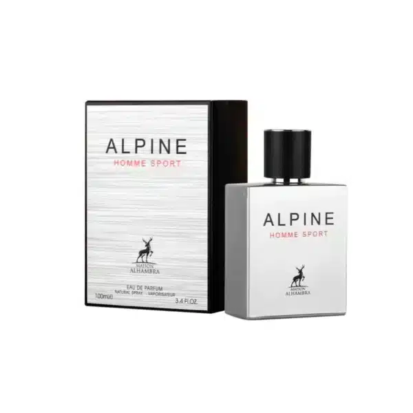 Alpine Homme Sport EDP 100ml. Perfect for the active man on the go, this fragrance lasts for hours and is designed to make a lasting impression.