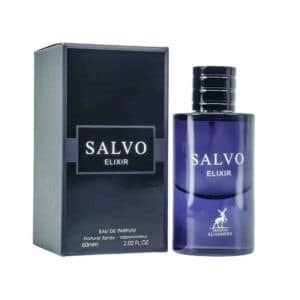 Salvo Elixir - a long-lasting fragrance with floral and fruity notes. Crafted by Maison Alhambra with high-quality ingredients, this luxurious EDP buy it