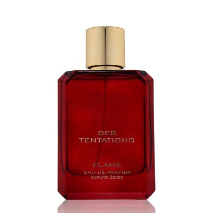Des Tentations Flame 100ml Eau de Parfum. Immerse yourself in a symphony of freshness with and vetiver. Unveil your signature scent today.