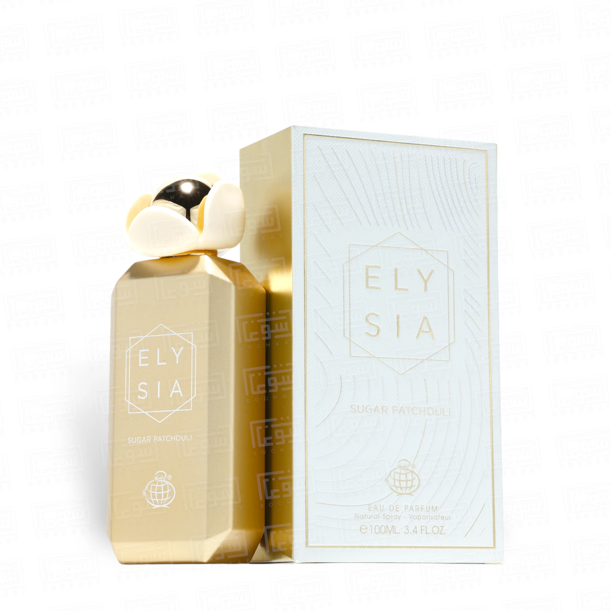 Elysia-Sugar-Patchouli-Perfume-Eau-de-Parfum-100ml-by-Fragrance-World-1 Elysia Sugar Patchouli 100ml EDP by Fragrance World - Image 1